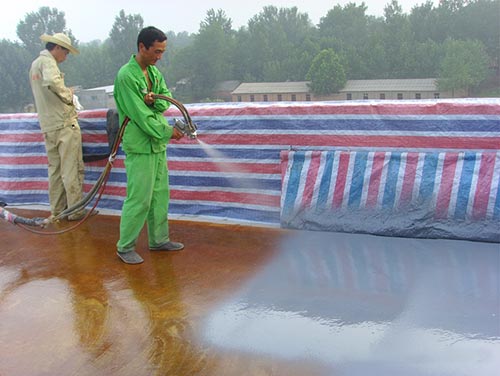 聚脲施工(图4) 高铁桥面聚脲防水施工