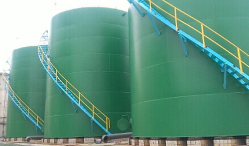 化工罐体球罐内壁聚脲喷涂防腐(图1) 化工罐体球罐内壁聚脲喷涂防腐