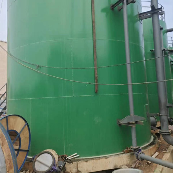 除盐水箱防腐聚脲喷涂(图2) 除盐水箱防腐聚脲喷涂案例